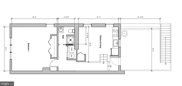 a black and white photo of a living room