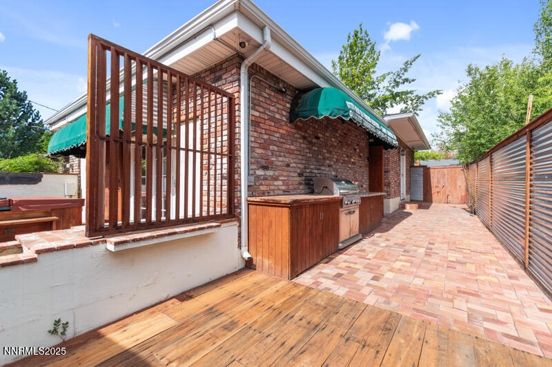 850 West 11th Street Reno, NV 89503 - Photo 26 of 31 a view of a backyard with a patio