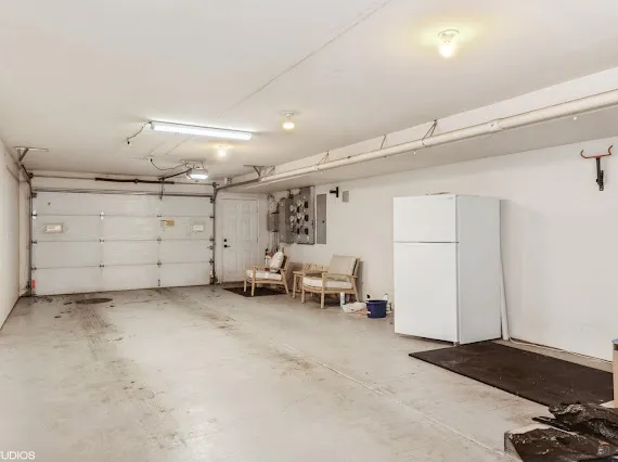 a view of a storage & utility room