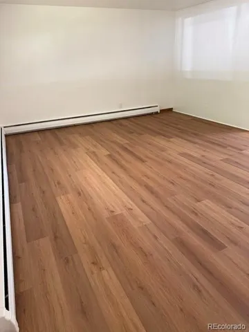 wooden floor in a empty room