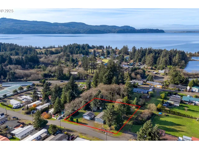 a view of lake and mountain