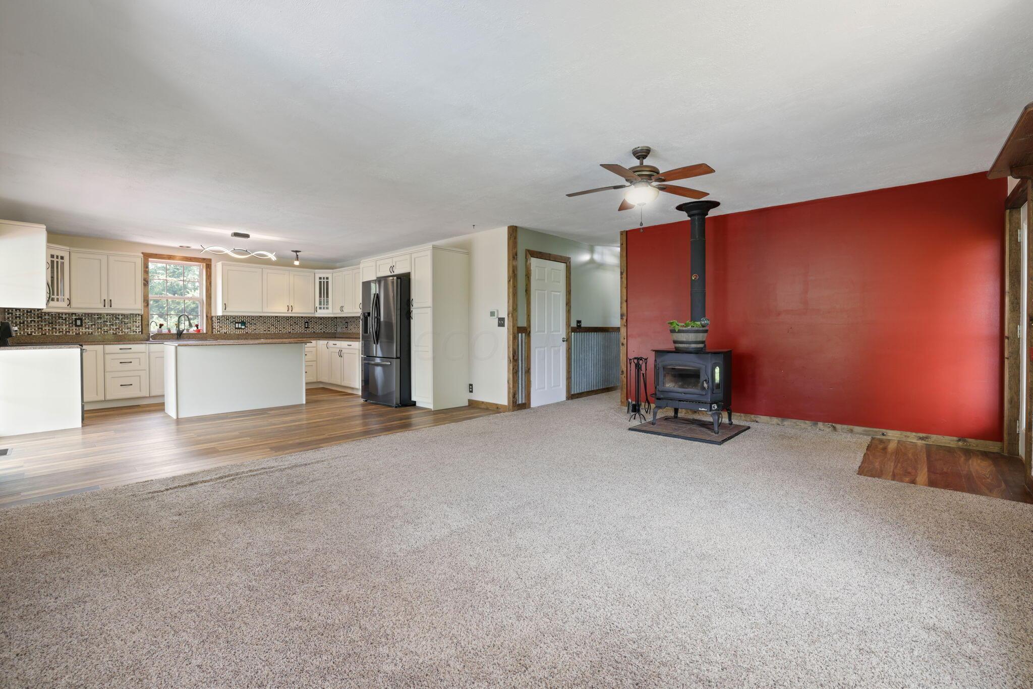 24629 Huffines Road Rockbridge, OH 43149 - Photo 4 of 46 Living Room - W-Woodburner