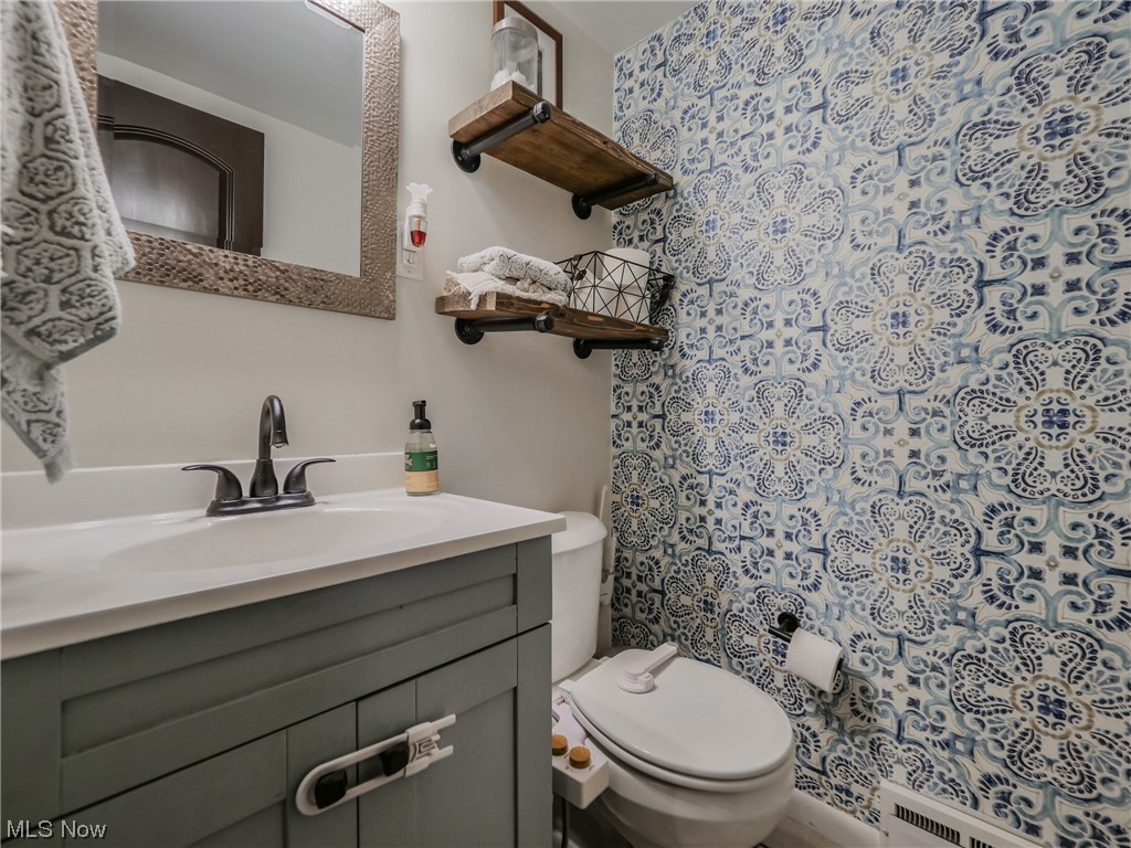 2378 Charney Road Cleveland, OH 44118 - Photo 11 of 28 Bathroom with vanity and toilet