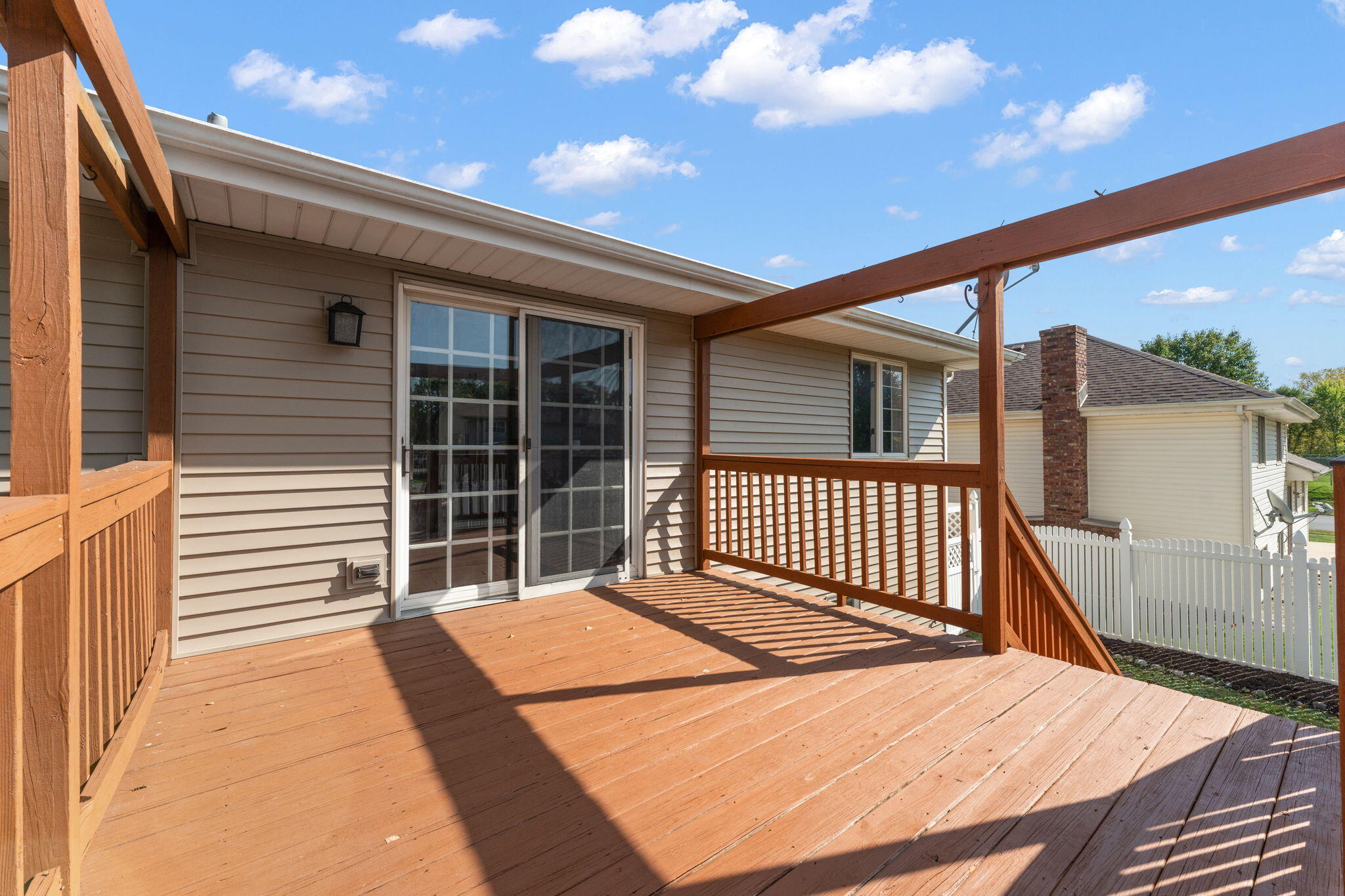 2624 Fossil Stone Road Dyer, IN 46311 - Photo 27 of 30 a front view of a house with a balcony