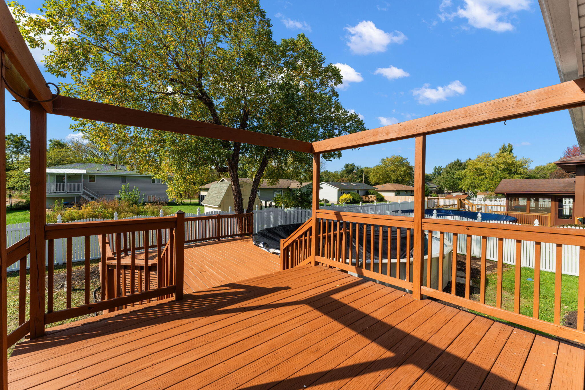 2624 Fossil Stone Road Dyer, IN 46311 - Photo 28 of 30 a view of a two chairs in the balcony