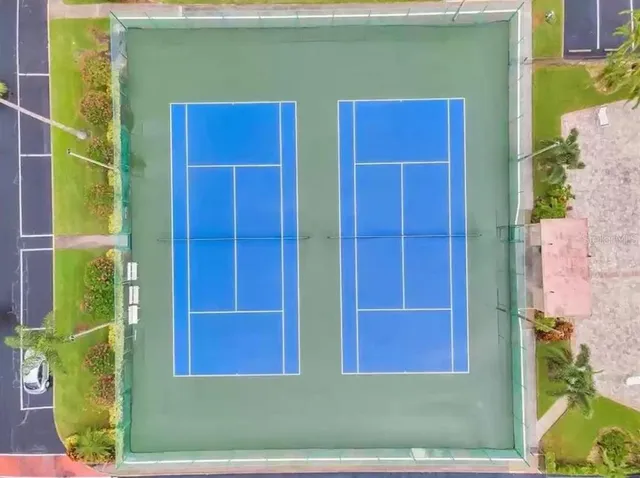 a view of a swimming pool