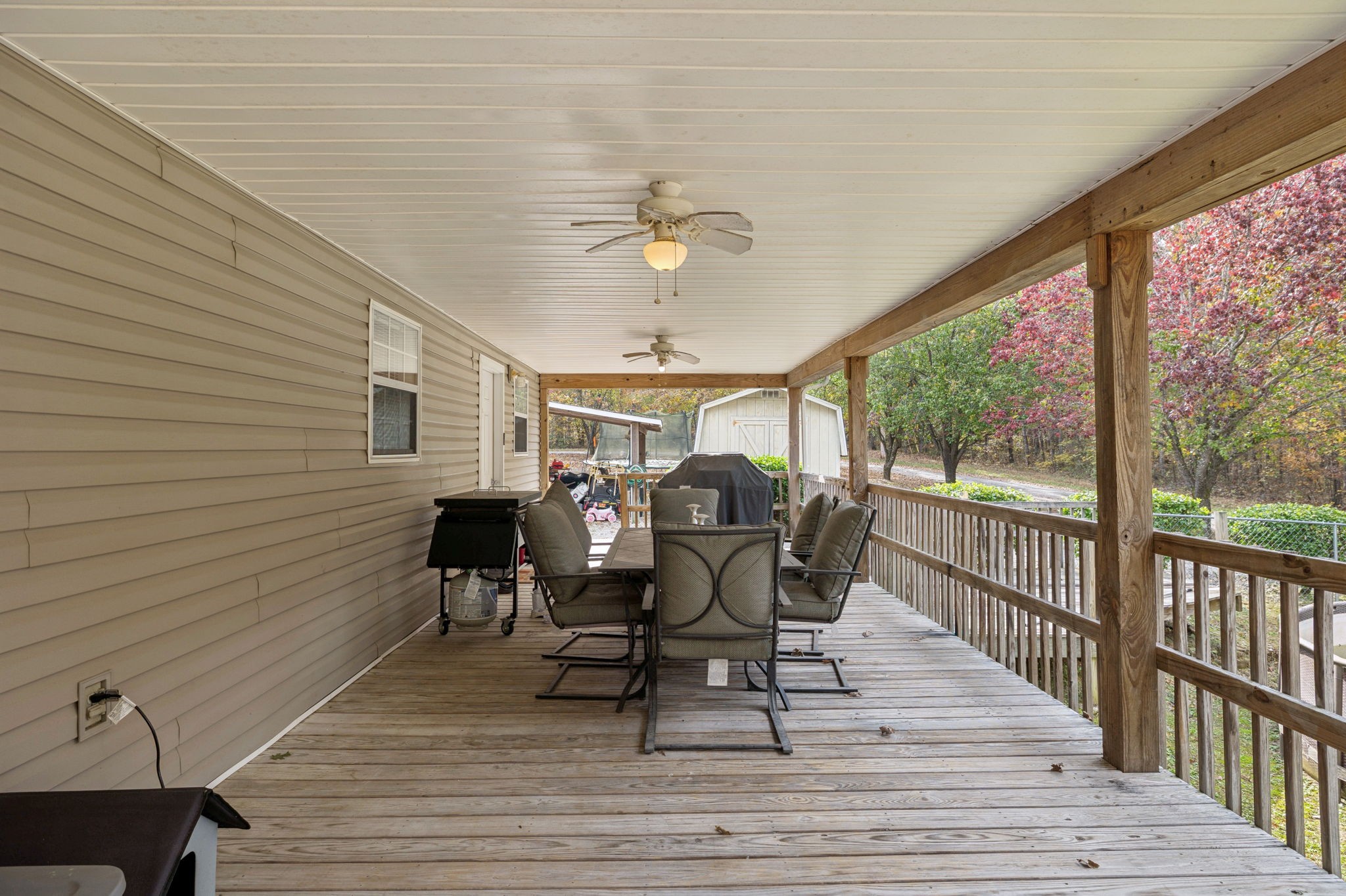 1904 Buffalo Road Hohenwald, TN 38462 - Photo 49 of 51 a view of a patio with table and chairs