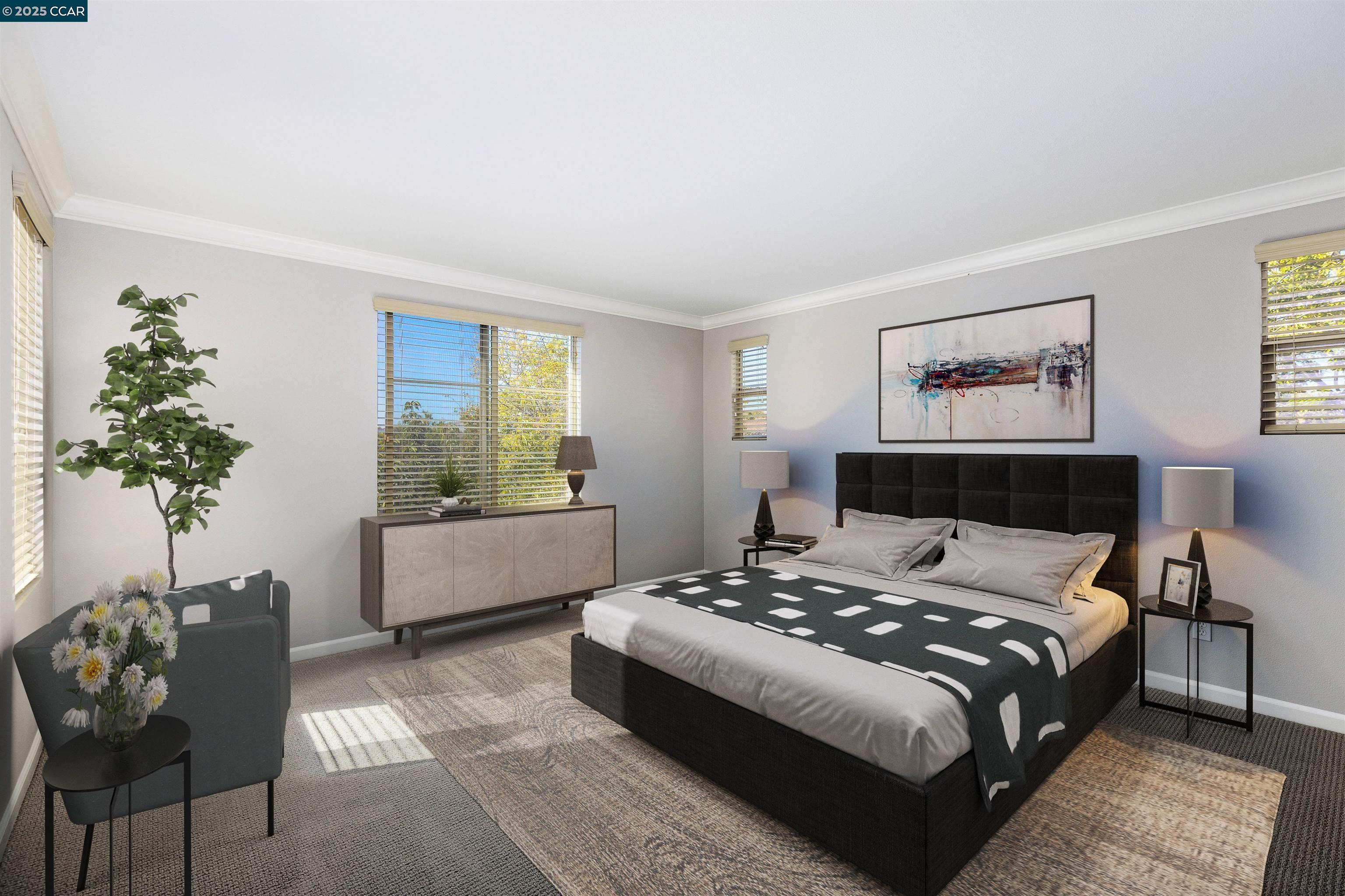 2000 Amaryllis San Ramon, CA 94583 - Photo 11 of 20 a bedroom with a bed and a couch