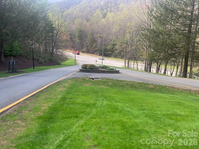 Lot 92 Mountain Summit Road, Unit 92 Zirconia, NC 28790 - Photo 8 of 9 a view of yard with green space and trees around