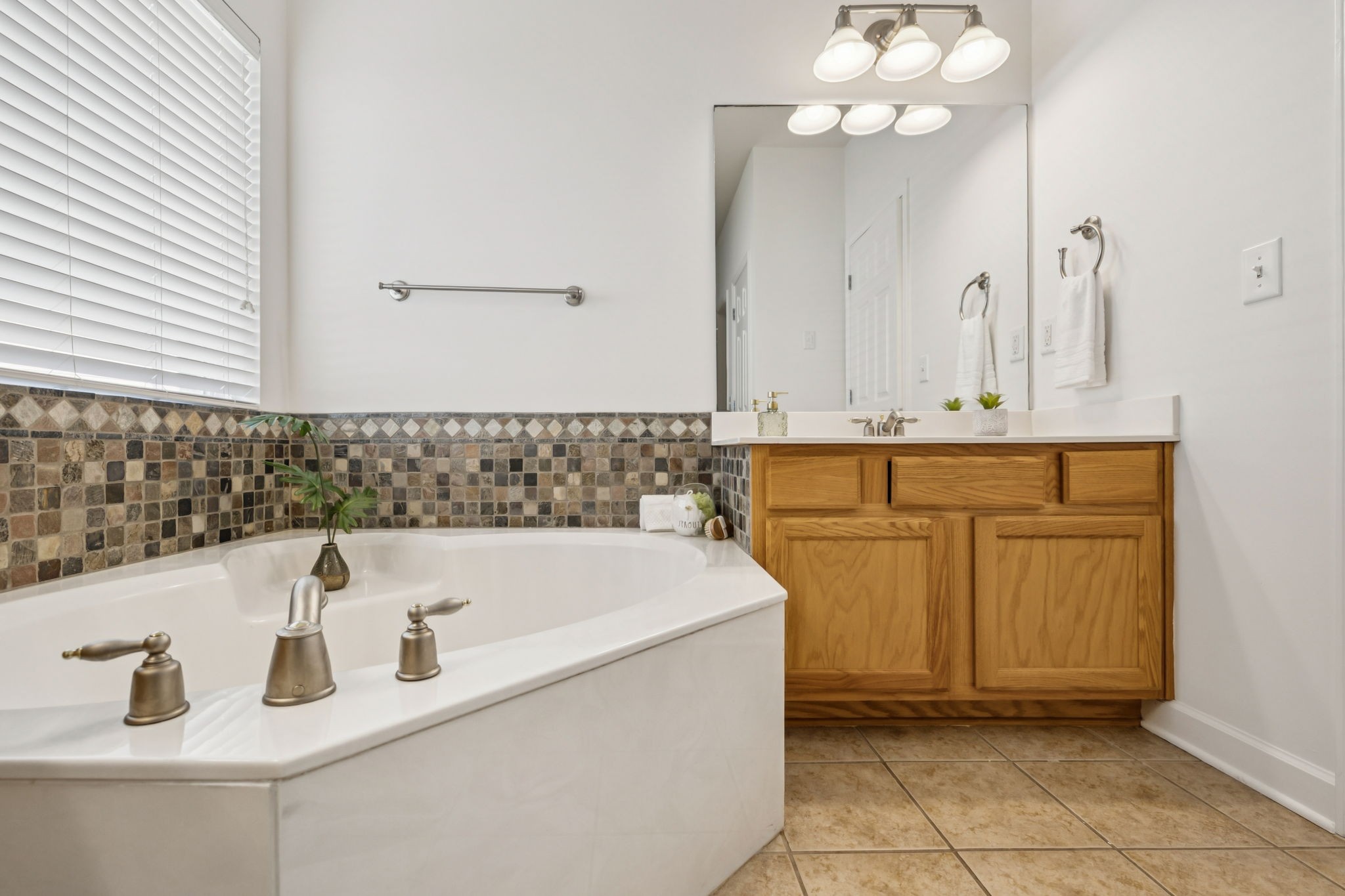 2006 Flocking Drive Spring Hill, TN 37174 - Photo 38 of 86 a bathroom with a sink and a mirror