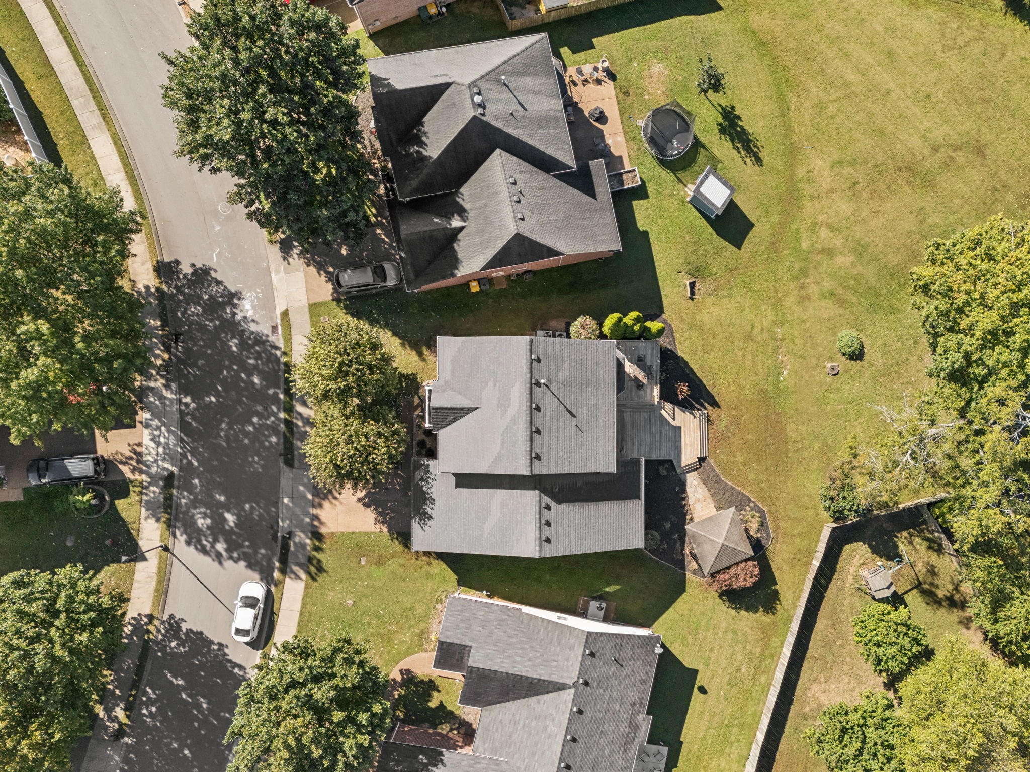 2006 Flocking Drive Spring Hill, TN 37174 - Photo 75 of 86 an aerial view of residential house with pool and yard
