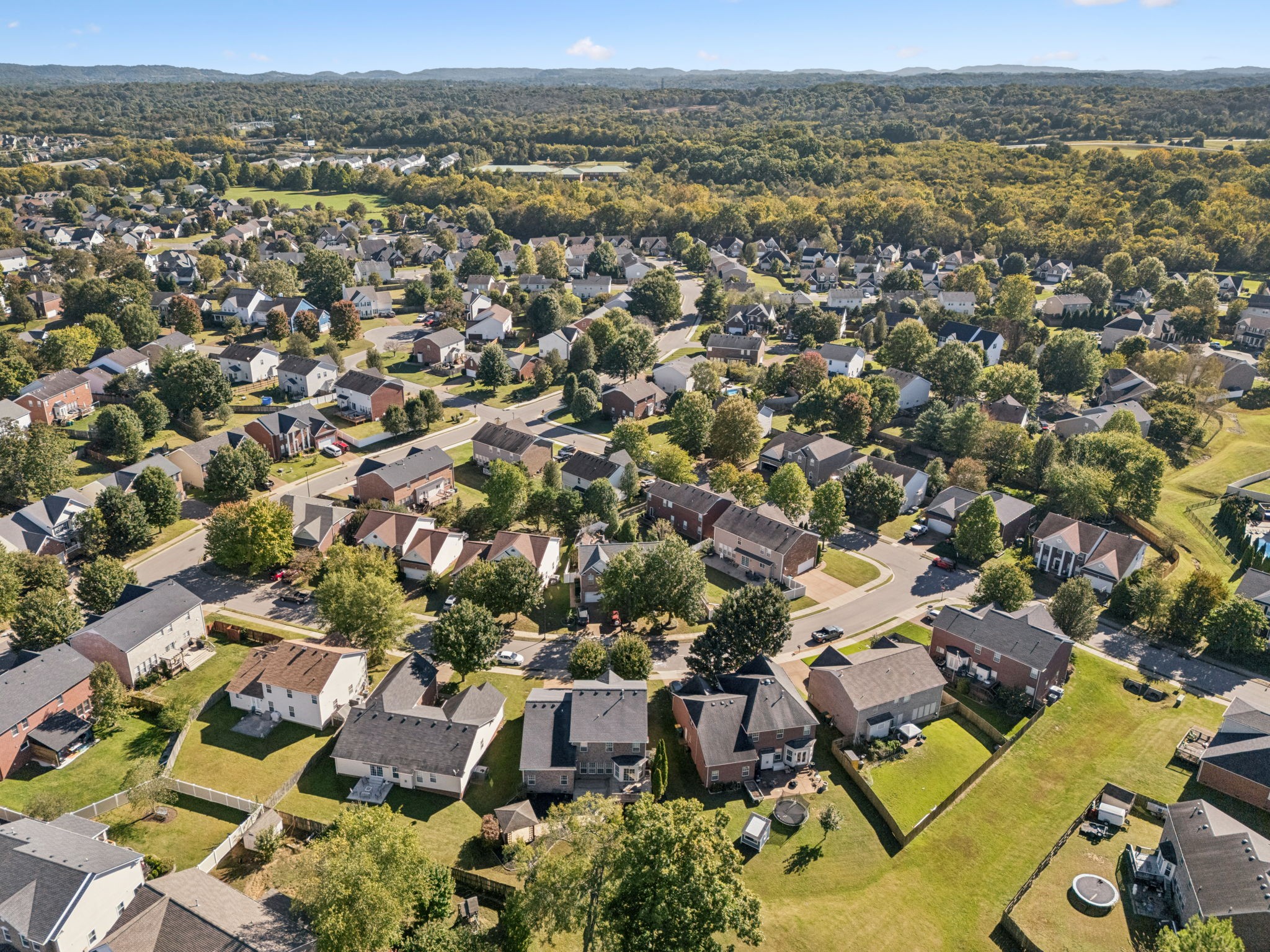 2006 Flocking Drive Spring Hill, TN 37174 - Photo 80 of 86 an aerial view of residential houses with outdoor space