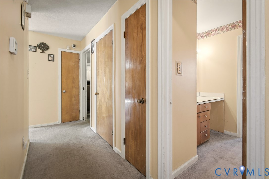 3124 West Hundred Road Chester, VA 23831 - Photo 19 of 28 a view of a hallway with closet area