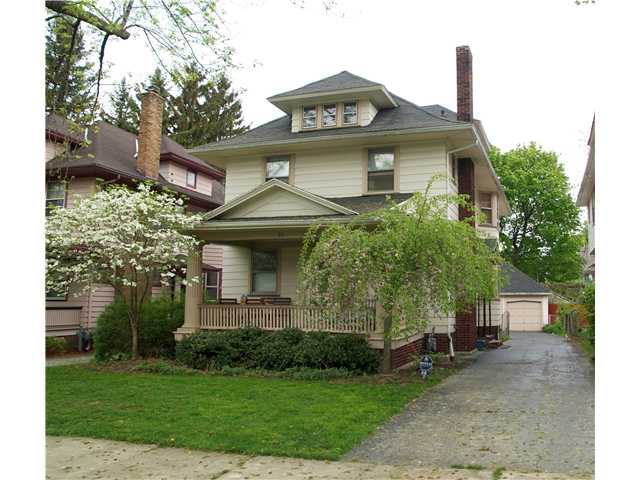 86 Laurelton Road Rochester, NY 14609 - Photo 1 of 1 Exterior Front Gracious Colonial with lovely flowe