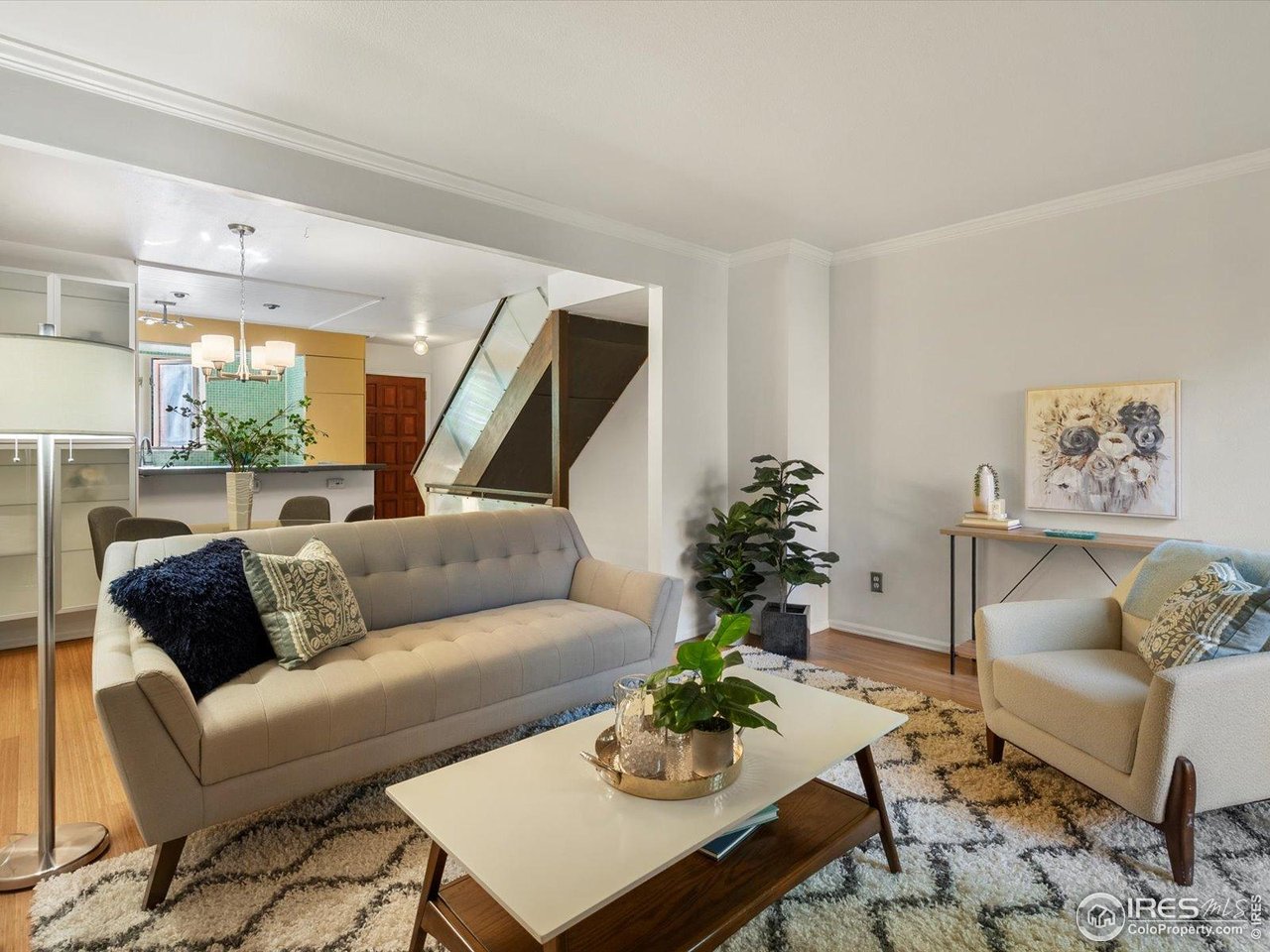 3345 Hickok Place Boulder, CO 80301 - Photo 14 of 34 a living room with furniture and a potted plant