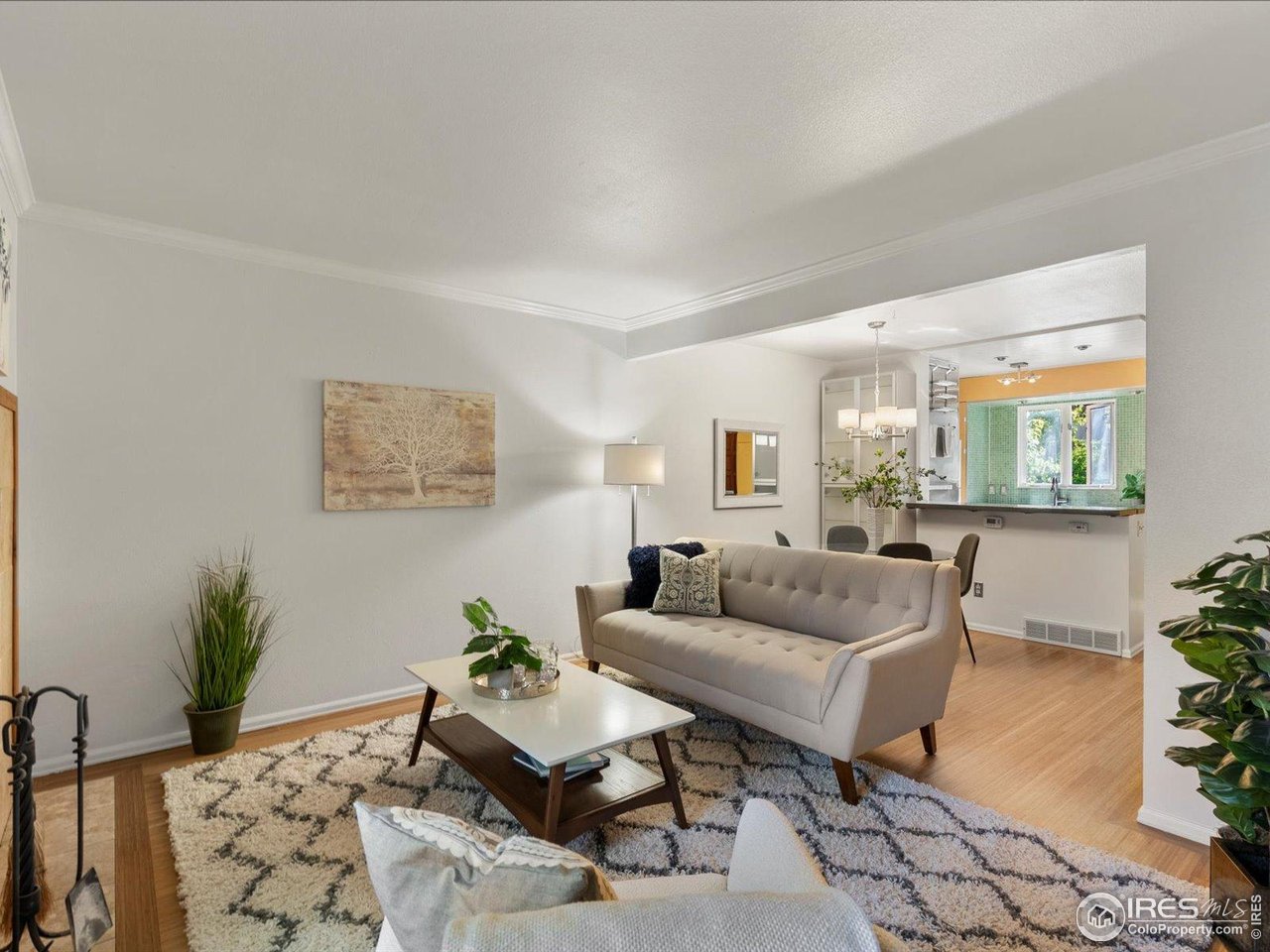 3345 Hickok Place Boulder, CO 80301 - Photo 16 of 34 a living room with furniture and a potted plant