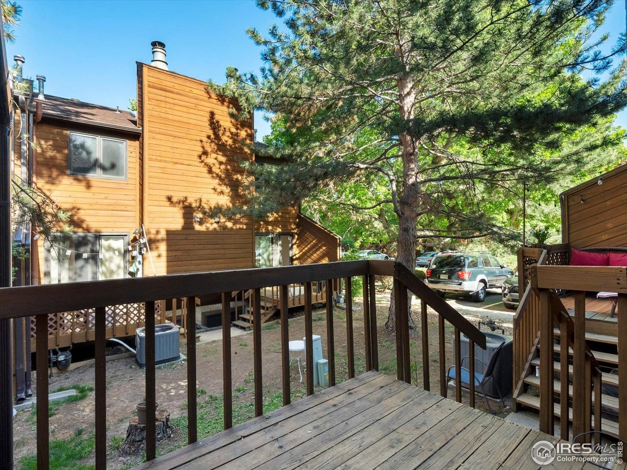 3345 Hickok Place Boulder, CO 80301 - Photo 28 of 34 a view of a deck with wooden floor and outer view