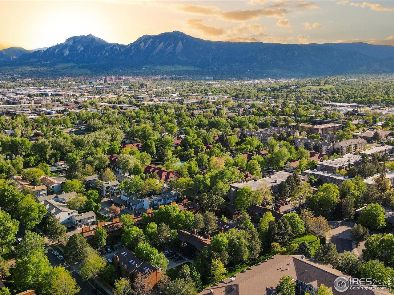 3345 Hickok Place Boulder, CO 80301 - Photo 30 of 34 a view of a lush green field and mountains