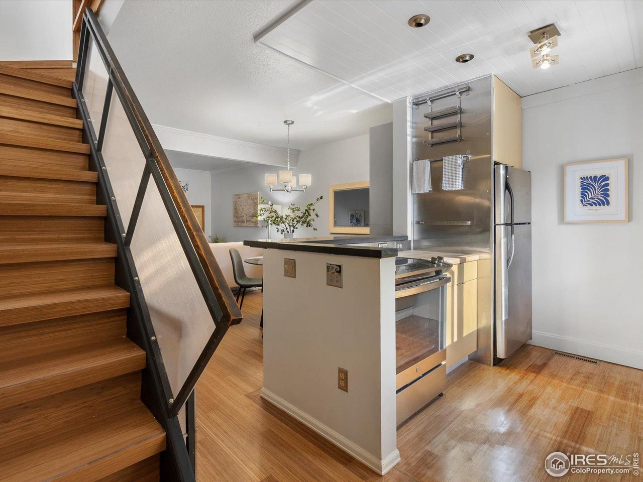3345 Hickok Place Boulder, CO 80301 - Photo 8 of 34 a view of kitchen with sink microwave and stove