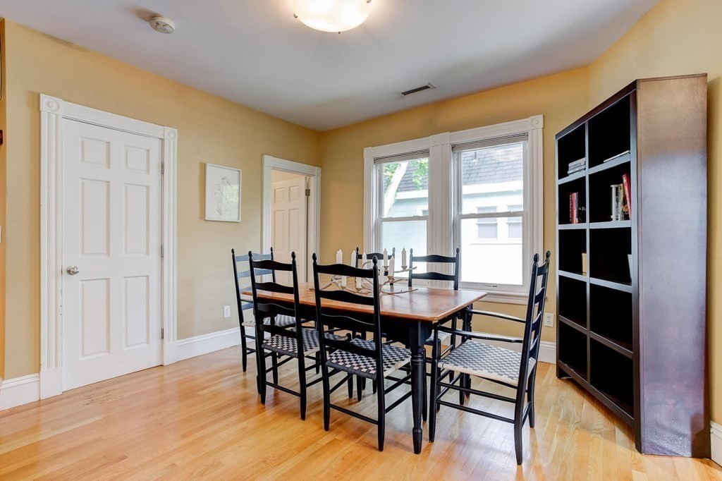 59 Creighton Street, Unit 2 Cambridge, MA 02140 - Photo 12 of 38 a view of a dining room with furniture and window