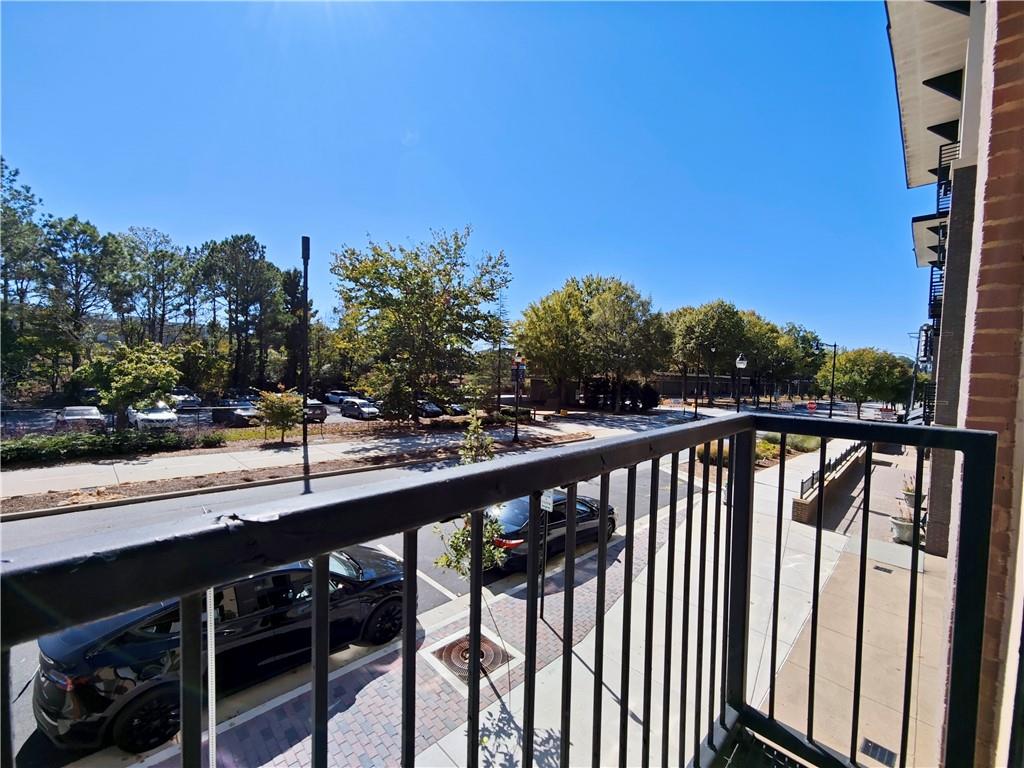5300 Peachtree Road, Unit 2401 Chamblee, GA 30341 - Photo 16 of 24 a view of a street from a balcony