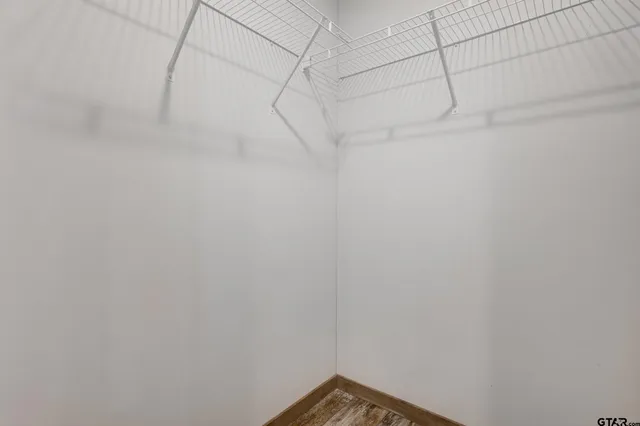 a view of a rack on the wall