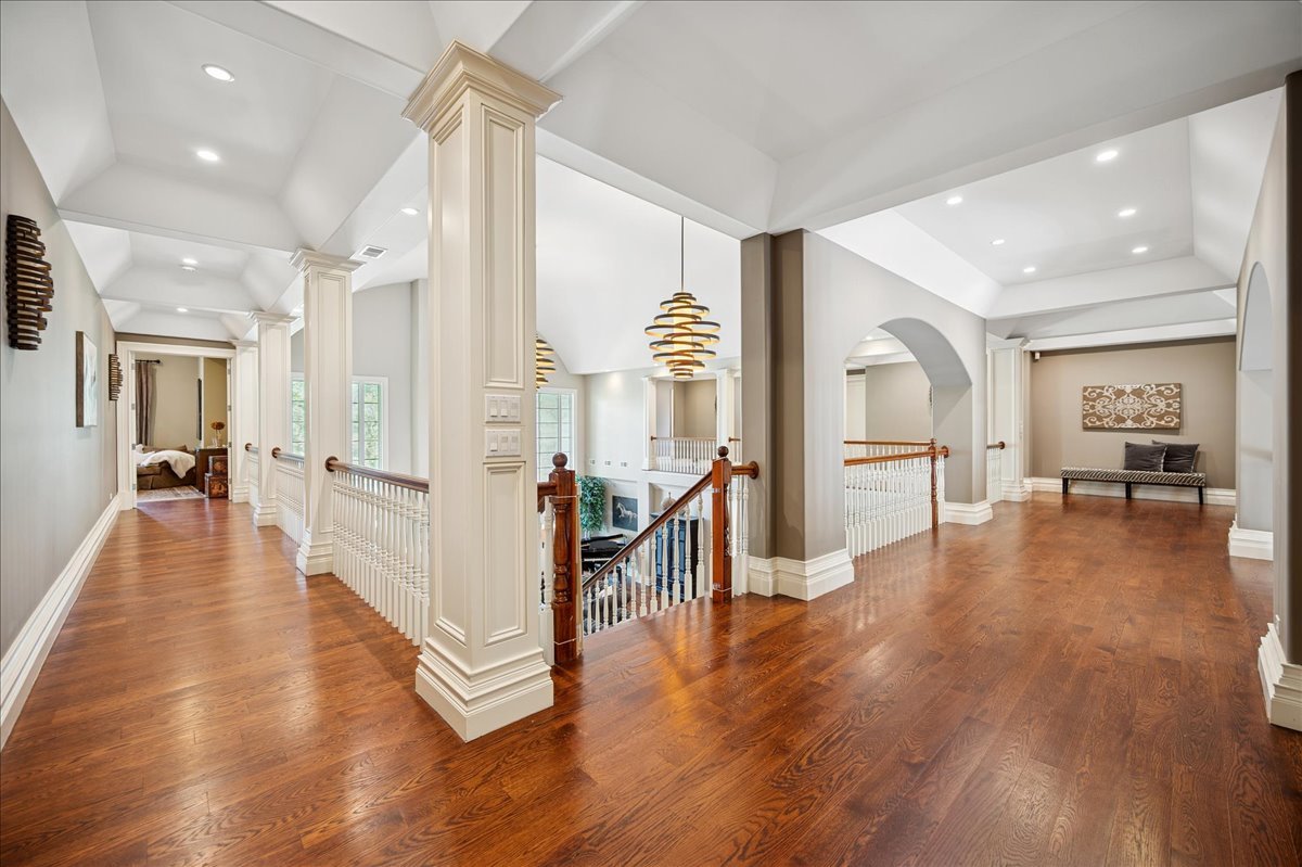 24 Bridlewood Road Northbrook, IL 60062 - Photo 43 of 56 a view of a living room and a wooden floor