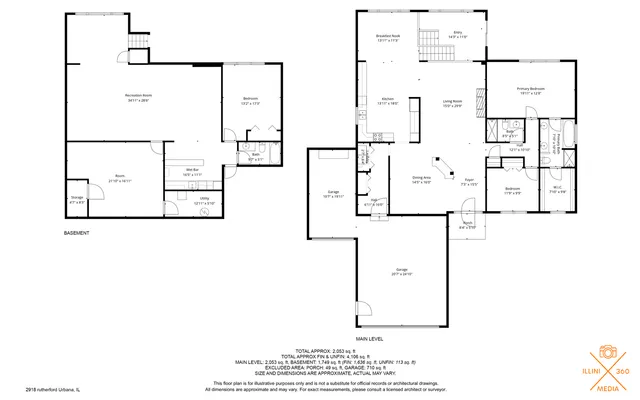 $425,000 | 2918 Rutherford Drive, Urbana, IL 61802