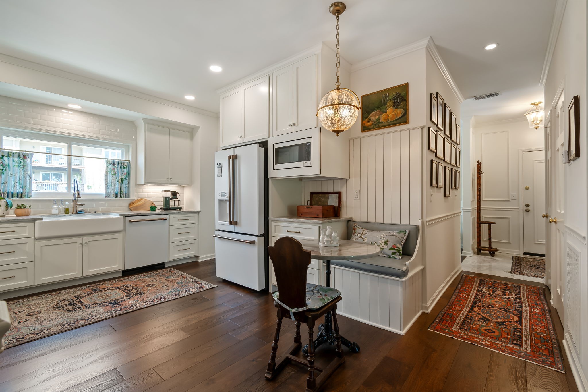 4487 Post Place, Unit 12 Nashville, TN 37205 - Photo 18 of 39 a kitchen with a sink appliances a counter space and a window