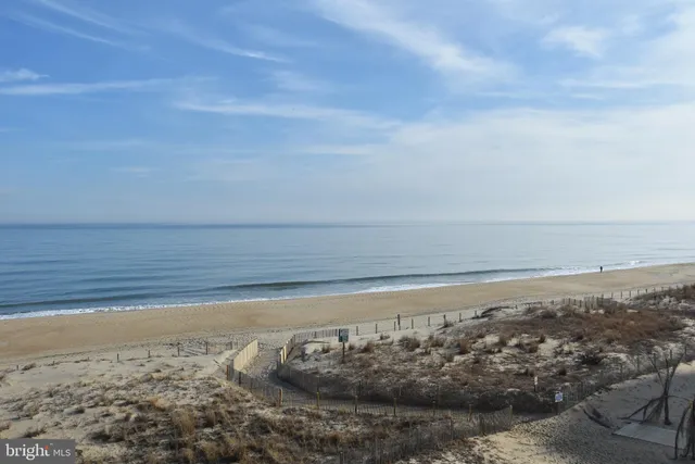 a view of ocean view with beach