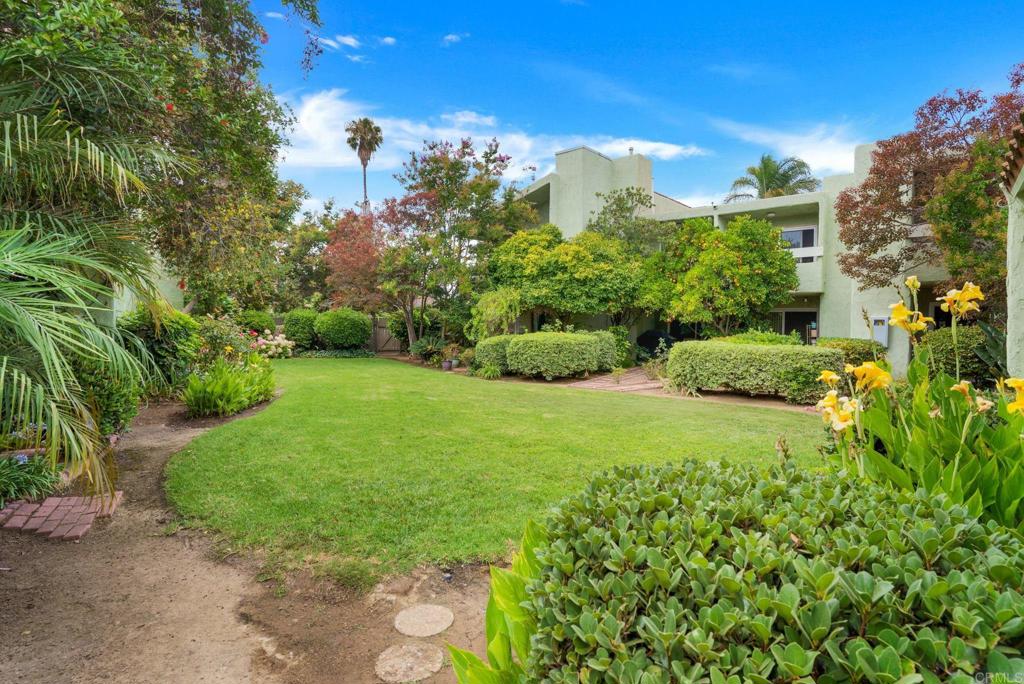 150 E Street, Unit A1 Chula Vista, CA 91910 - Photo 38 of 55 a view of a garden with houses