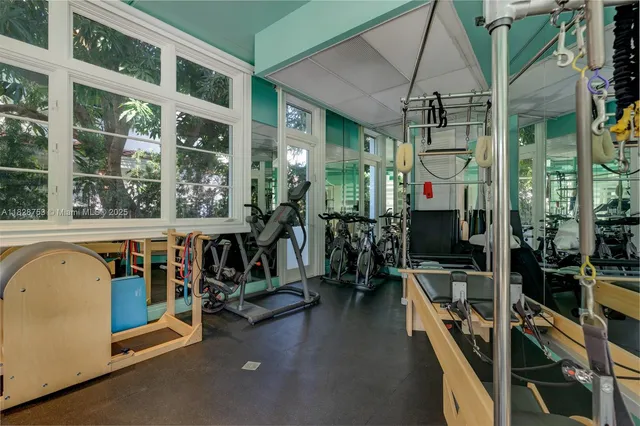a kitchen with a sink and a refrigerator