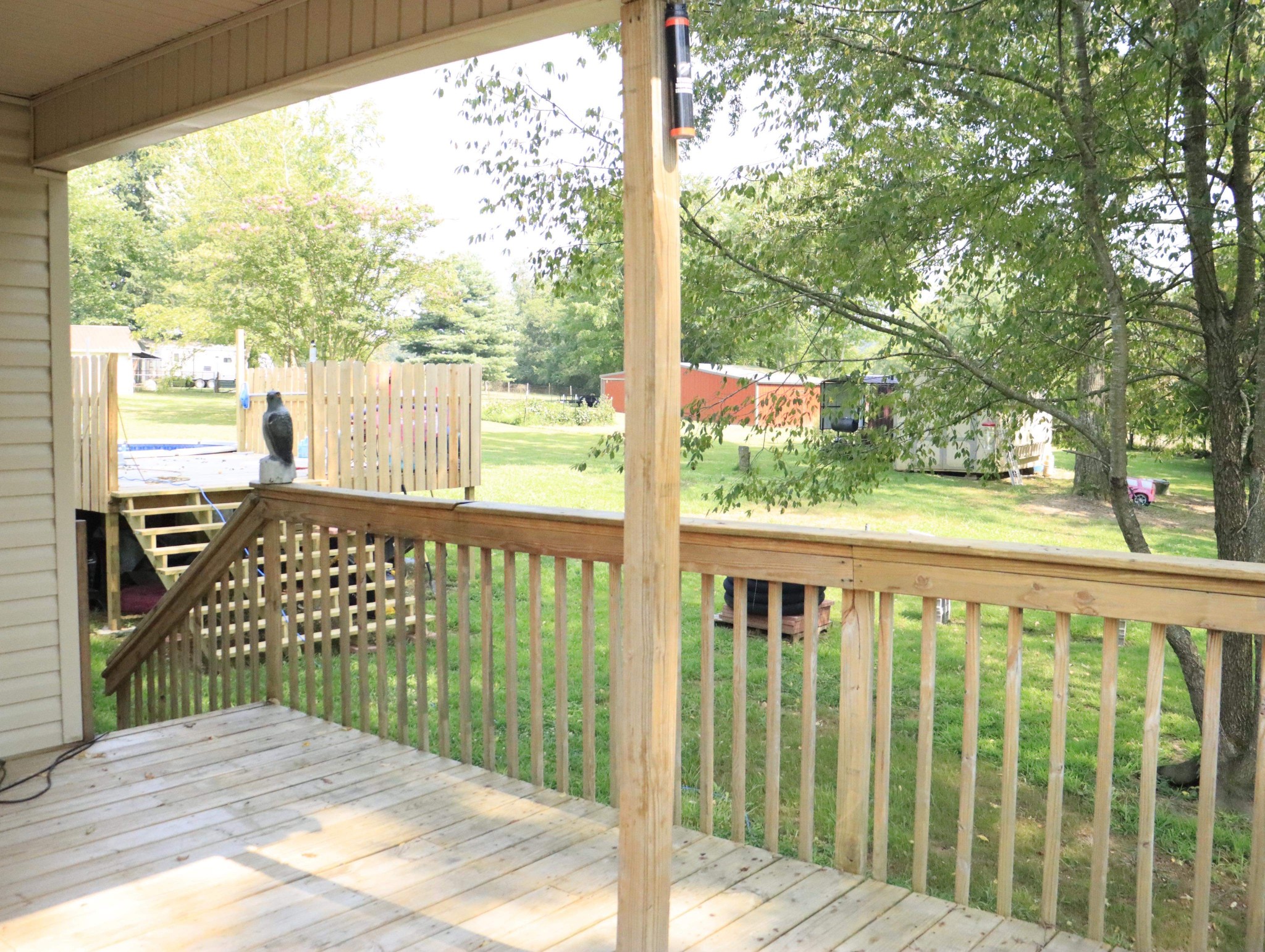 321 South Leath Road Portland, TN 37148 - Photo 26 of 33 a view of a porch with a yard