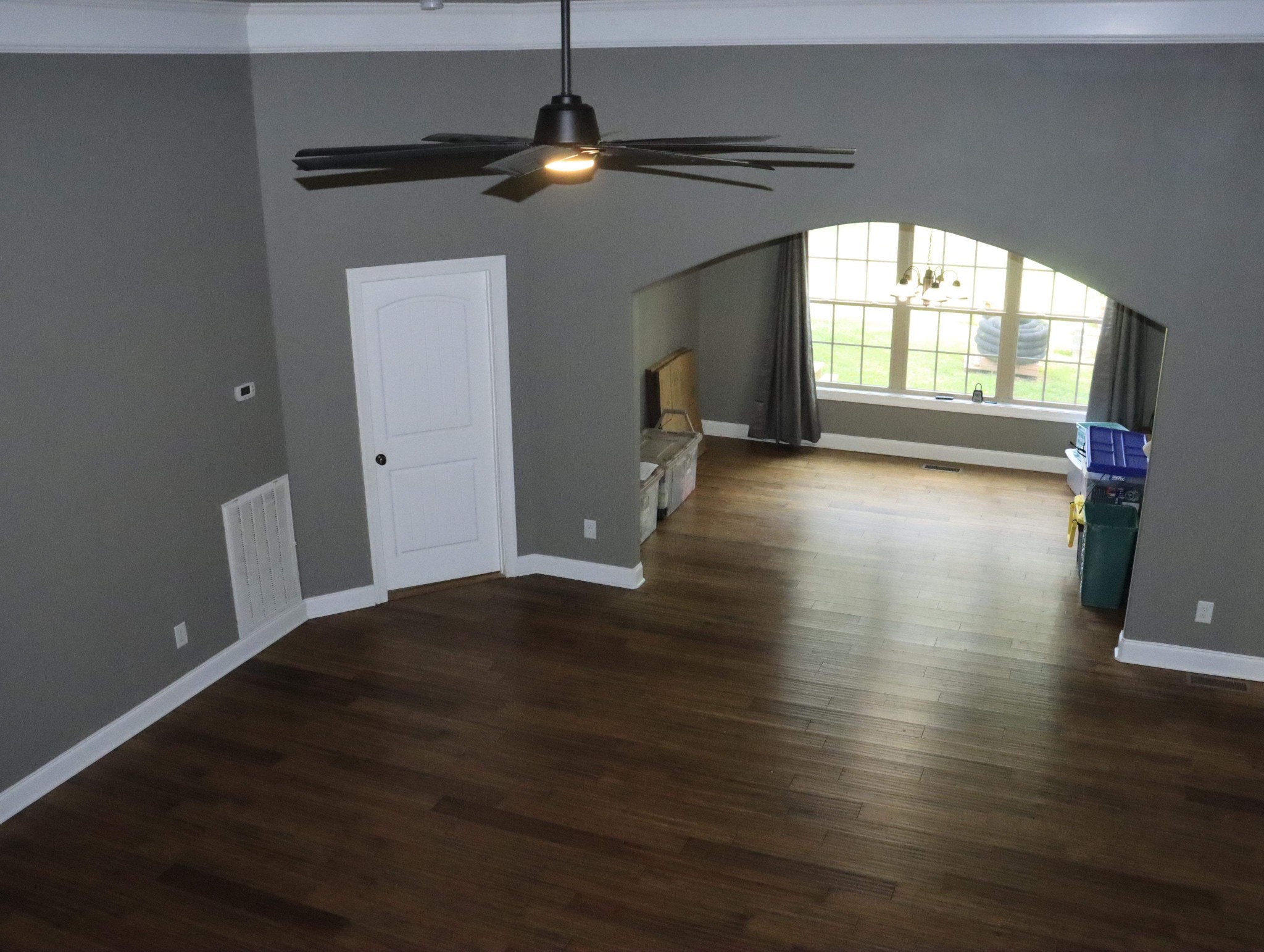 321 South Leath Road Portland, TN 37148 - Photo 9 of 33 a view of an empty room with wooden floor and a window