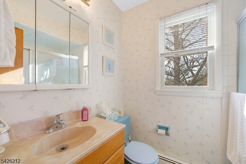 68 Colgate Avenue Paramus, NJ 07652 - Photo 11 of 14 a bathroom with a sink vanity mirror and toilet