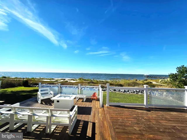 a view of a city with an ocean view