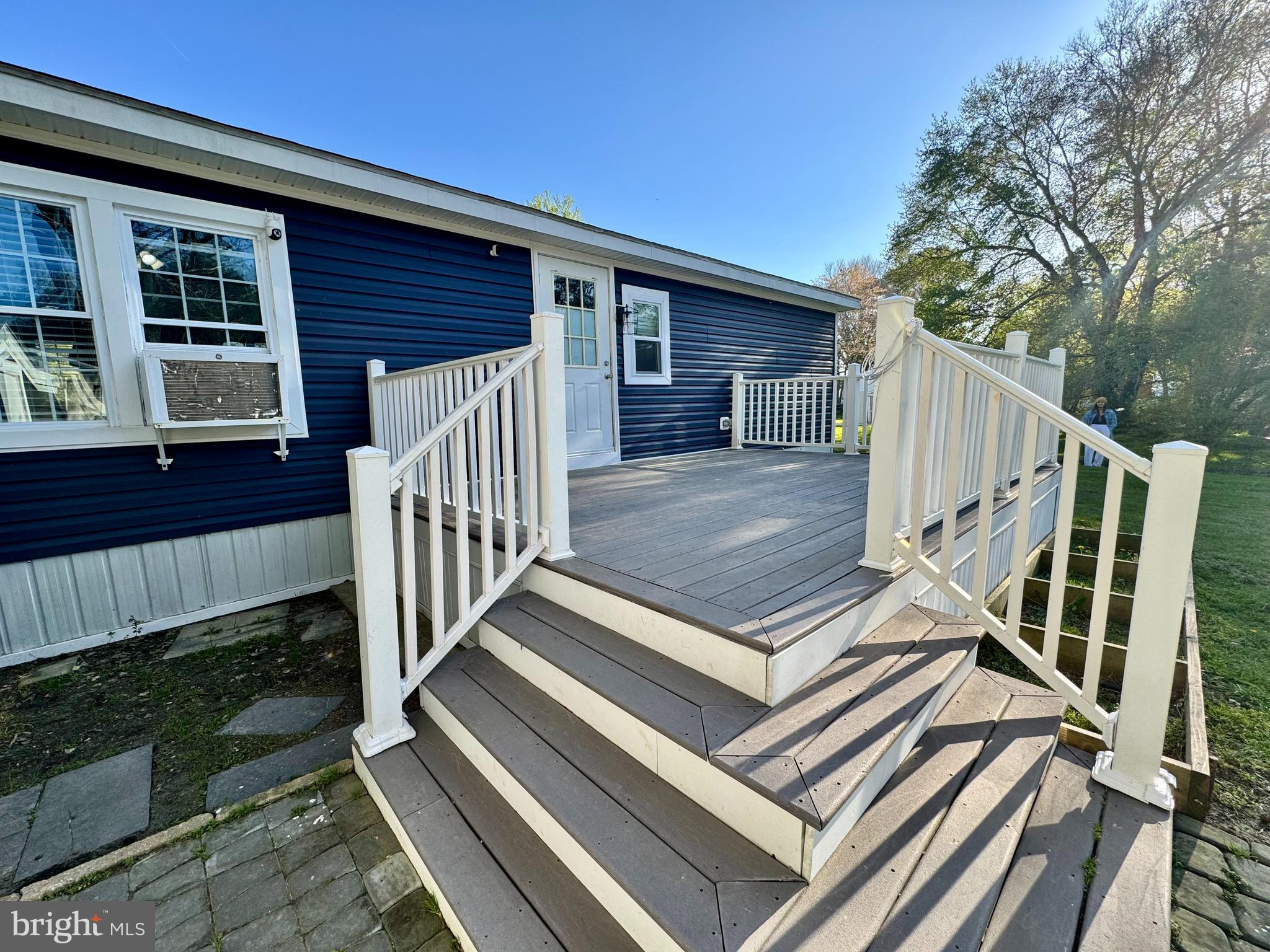 134 Liberty Way Fruitland, MD 21826 - Photo 22 of 25 a view of backyard with deck and wooden floor