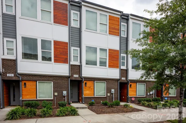 a front view of a house having yard