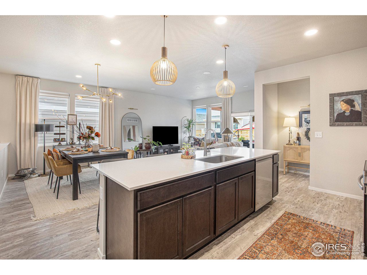 6618 4th St Road Greeley, CO 80634 - Photo 9 of 21 Open Kitchen and Dining - perfect for entertaining!