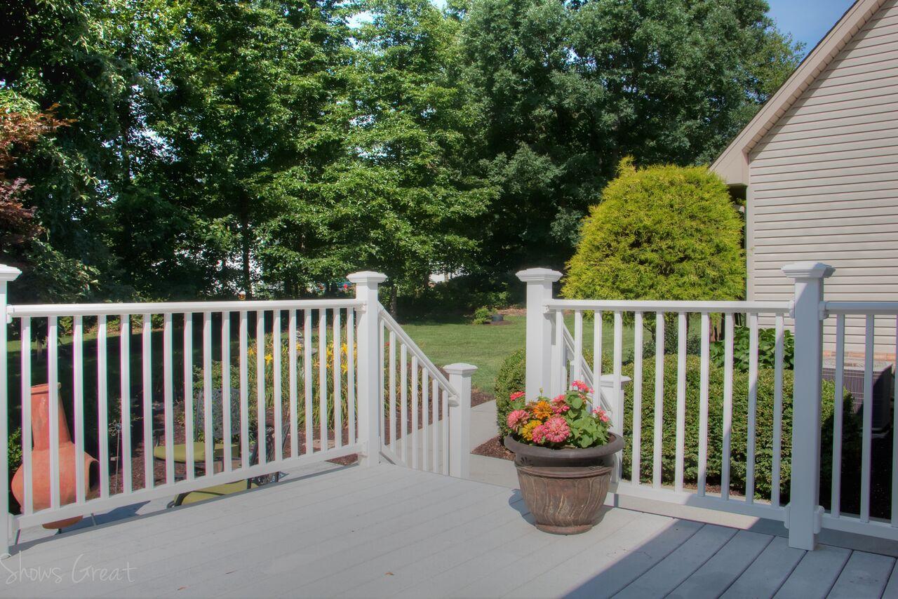 170 Chesney Place Blue Ridge, VA 24064 - Photo 45 of 55 Deck view to yard