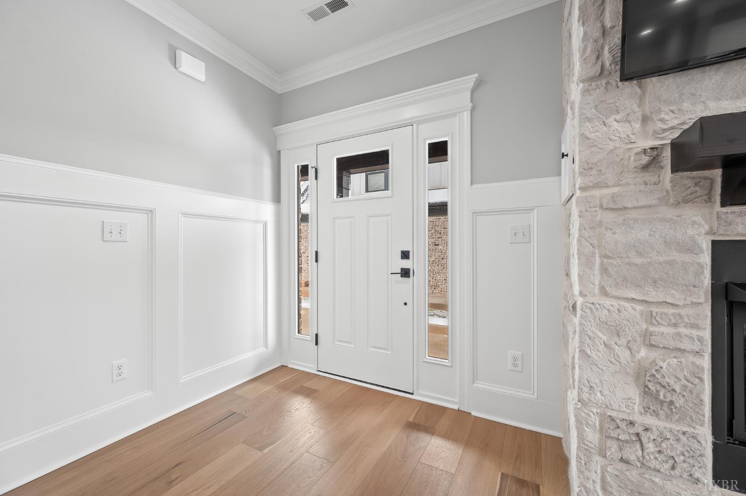 1034 North Westyn Loop Forest, VA 24551 - Photo 5 of 57 wooden floor with white walls