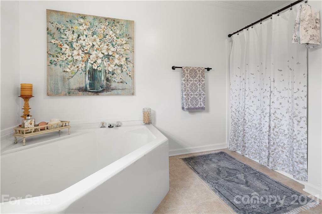 101 McFalls Road Asheville, NC 28805 - Photo 10 of 21 a bathroom with a bathtub and shower