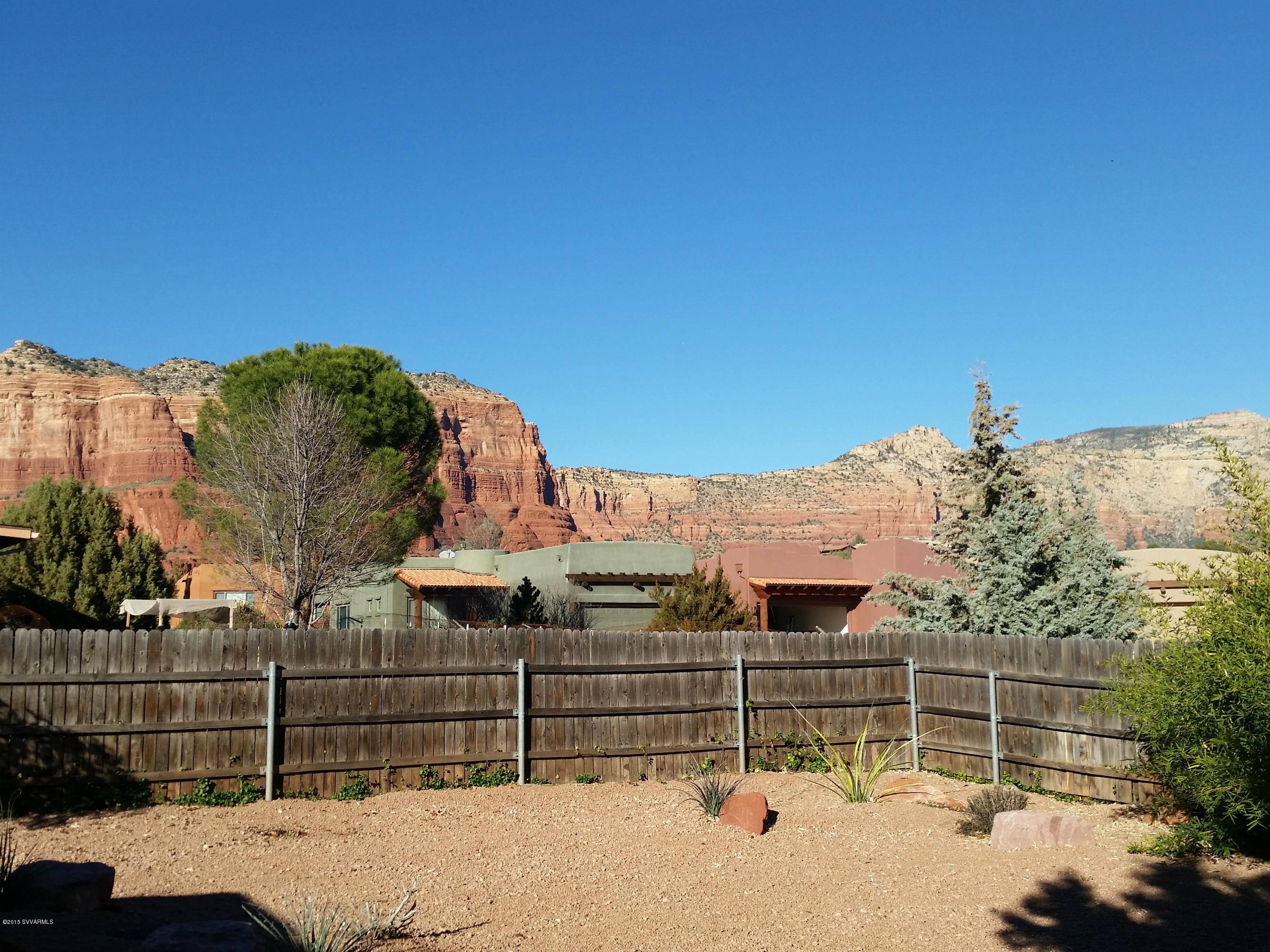 210 Roca Roja Road Sedona, AZ 86351 - Photo 26 of 34 Fenced back yard