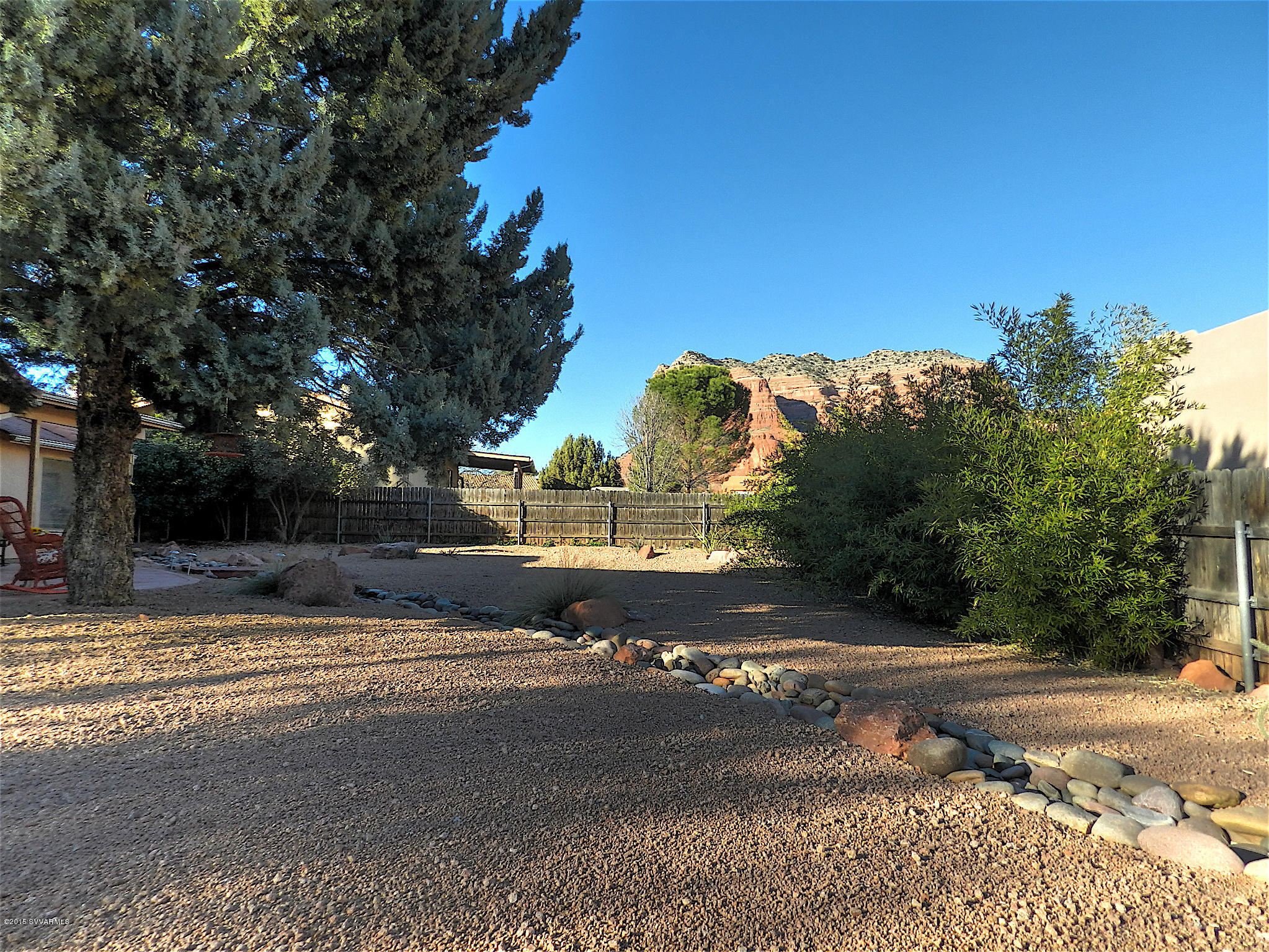 210 Roca Roja Road Sedona, AZ 86351 - Photo 30 of 34 Overview of Back Yard