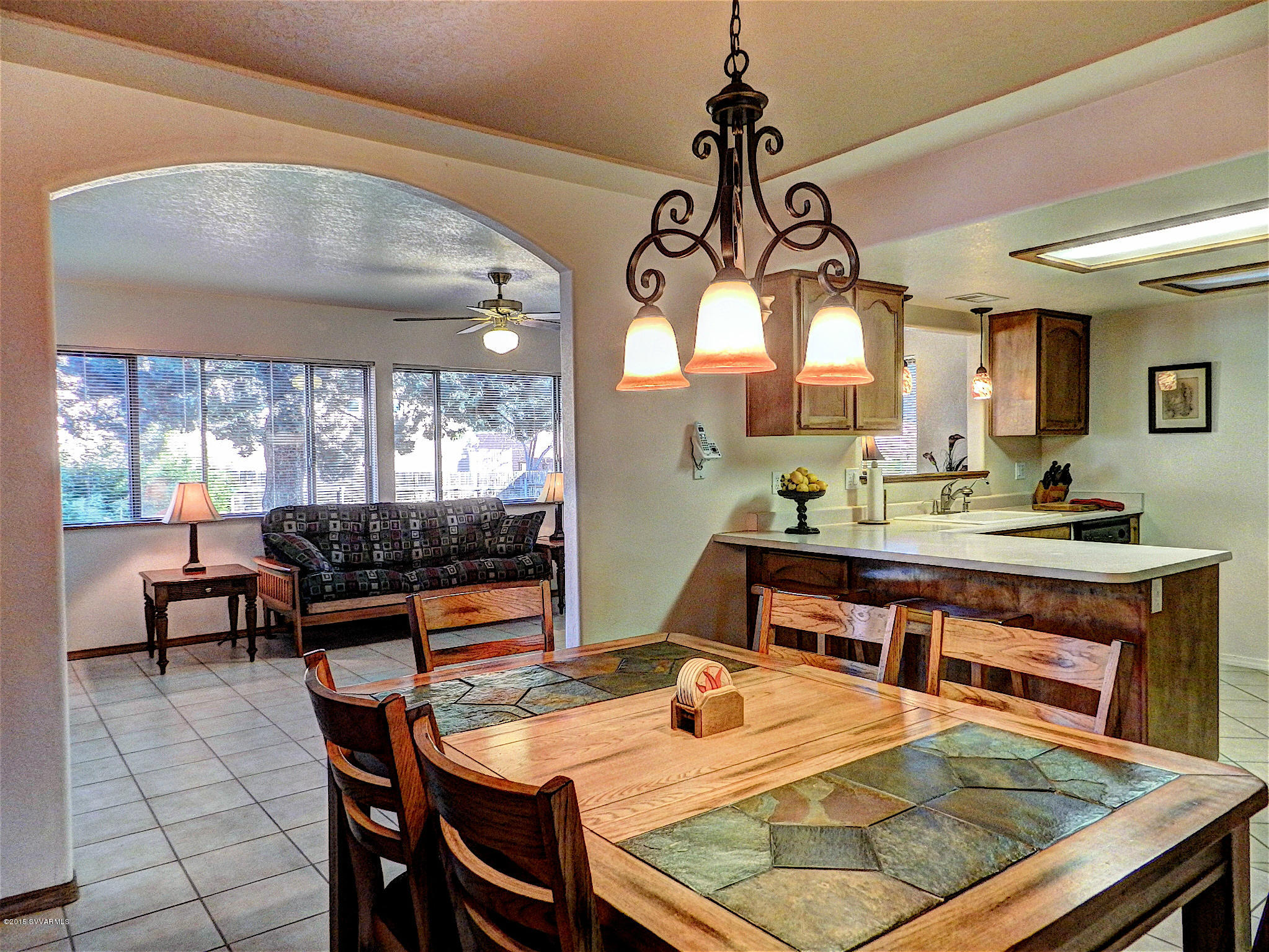 210 Roca Roja Road Sedona, AZ 86351 - Photo 3 of 34 Dining Room/Kithchen/Den