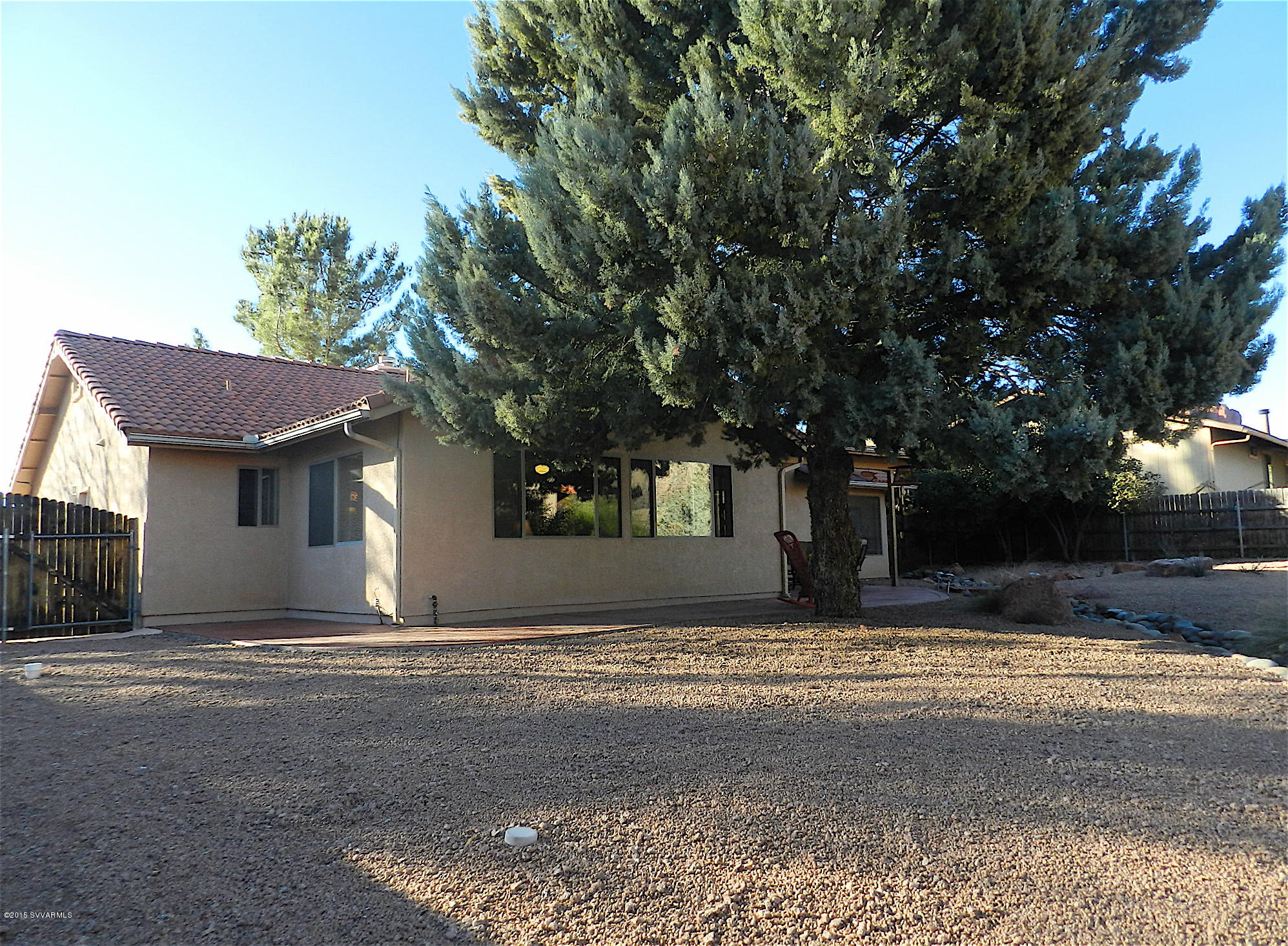 210 Roca Roja Road Sedona, AZ 86351 - Photo 32 of 34 Rear view of the House