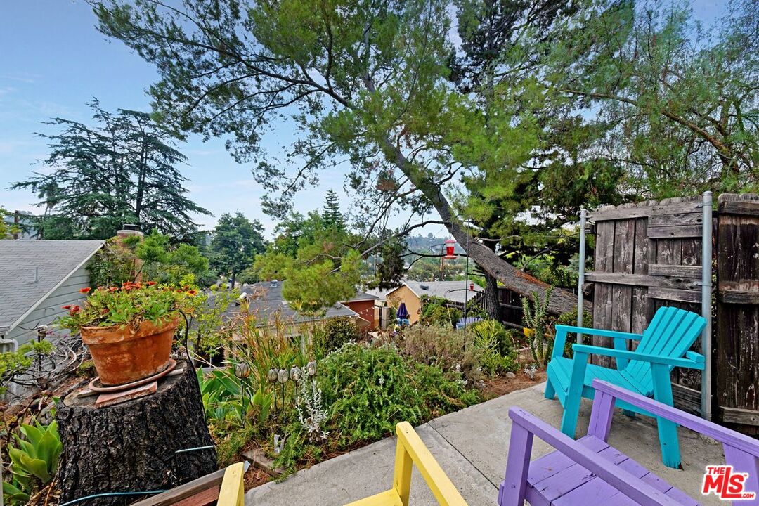 4905 Wiota Street Los Angeles, CA 90041 - Photo 38 of 38 a view of deck with seating area and trees