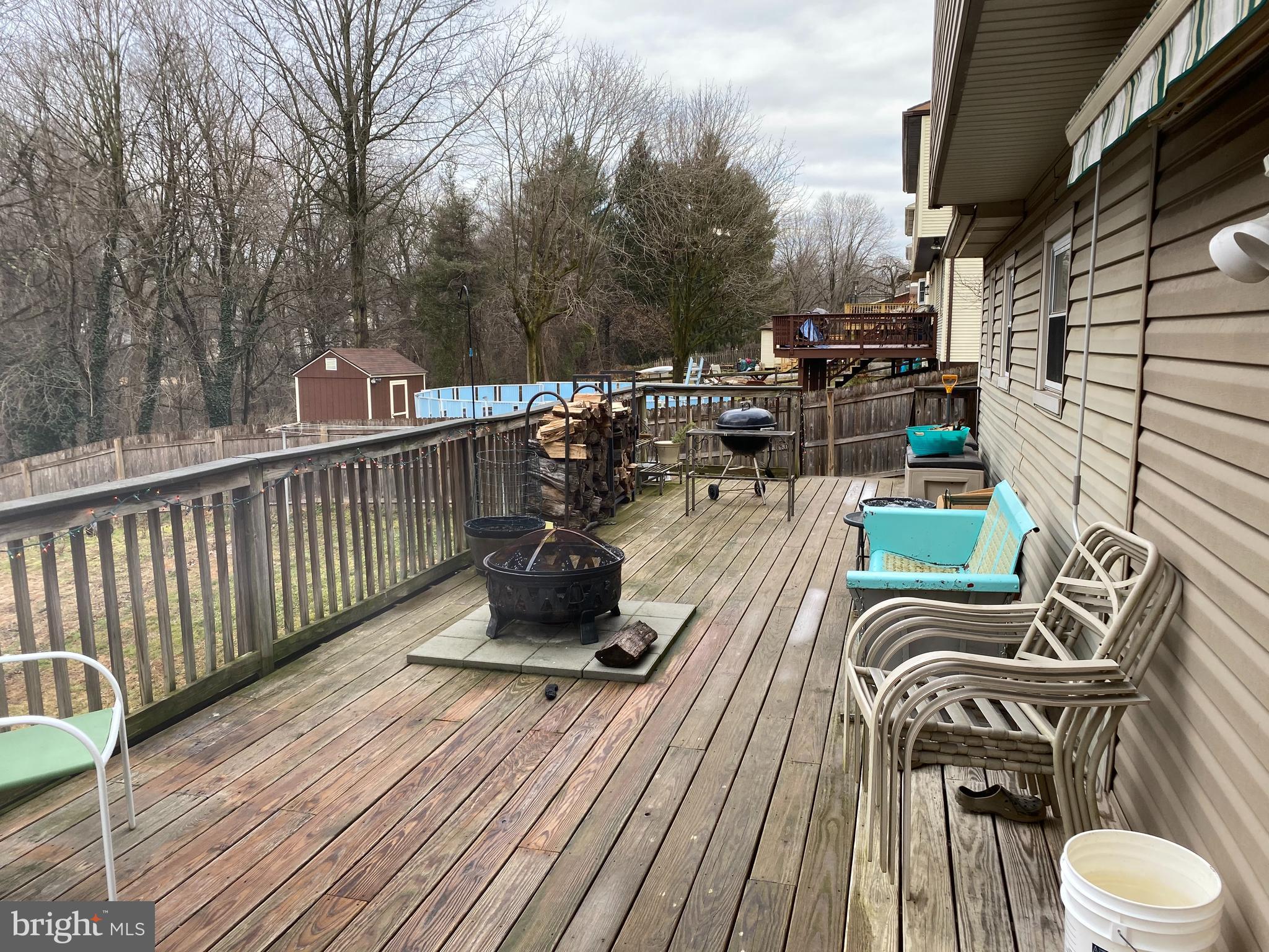 127 Woodstream Road Upper Chichester, PA 19061 - Photo 22 of 25 Rear Deck