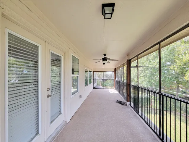 a view of empty room