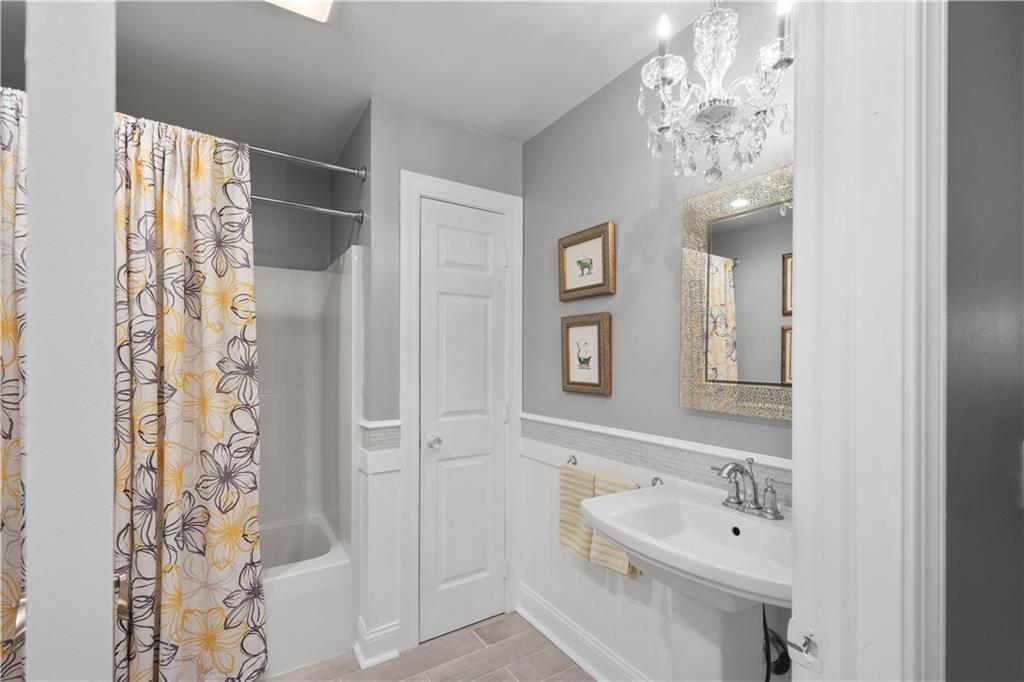 102 Klages Road West Alexander, PA 15376 - Photo 12 of 50 a bathroom with a sink and a mirror